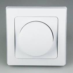 CHILITEC Dimmer För Dimbara 230 V LED-Lampor DELPHI Serie Dimmer 3–60 W Med Ram