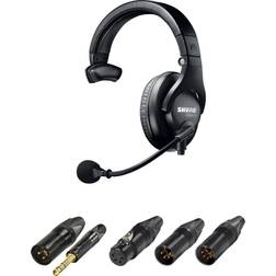 Shure BRH441M-LC Enkelzijdige broadcast hoofdtelefoon zonder kabel