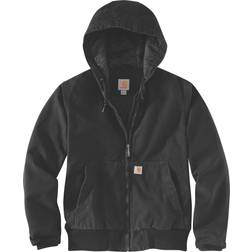 Carhartt Women's Duck Quilt-Lined Active Jacket Black, Women's Outdoor Long-Sleeve Tops at Academy Sports