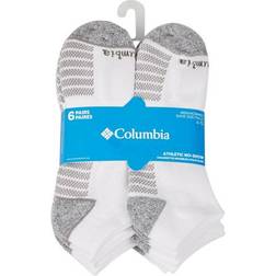 Columbia Men's No Show Pique Foot Socks