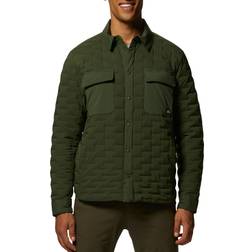 Mountain Hardwear Stretchdown Light Shacket Green Male