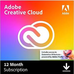 Adobe Creative Cloud 1-Year Subscription, Download