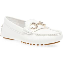 Anne Klein Chrystie Loafer Women's White Loafers