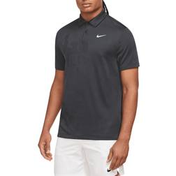 Nike Dri-Fit Tour Anthracite White Polo