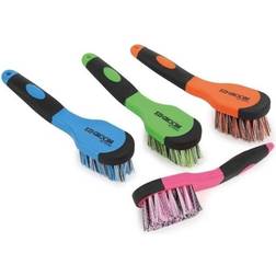 Shires Ezi-Groom Bucket Brush Orange