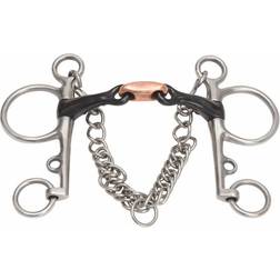 Shires Double Jointed Sweet Iron Pelham Bit - 6.0"