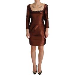 Gianfranco Ferre GF Ferre Kjole Brown IT40/S