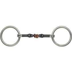 Shires Sweet Iron Copper Roller Snaffle - 5.5 inch