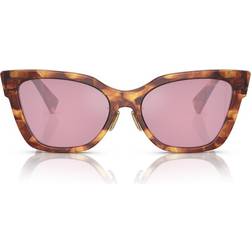 Miu Miu MU02ZS 11Q50D Sunglass - Marrones