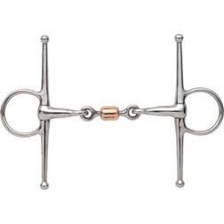 Shires Full Cheek Snaffle w/Copper Peanut