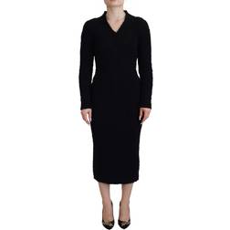 Dolce & Gabbana Midi Klänning Svart