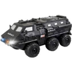 Revell Control I RC Truck S.W.A.T Tactical Truck I ferngesteuerter RC Truck I mit Frontbeleuchtung und großen Gummireifen I für Kinder und Erwachsene ab 8 Jahren