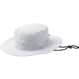 Huk Men's Gray Solid Boonie Bucket Hat Gray