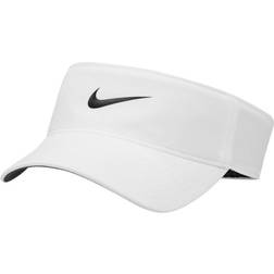 Nike Dri-fit Ace Swoosh Solskærm - Dame - Hvid