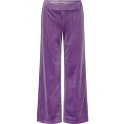 Kids Only Wendy Mabel Wide Velvet Pant - Dewberry (15306900)