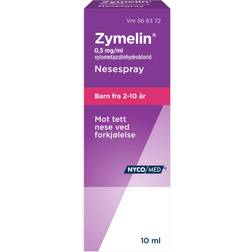 Zymelin Nesespray 0,5mg/ml uten 10ml Nesespray