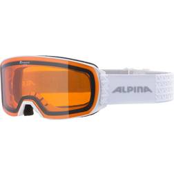 Alpina NAKISKA Skibrille weiß Einheitsgröße