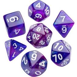 Gamegenic Galaxy Series Nebula RPG Dice Set 7pcs