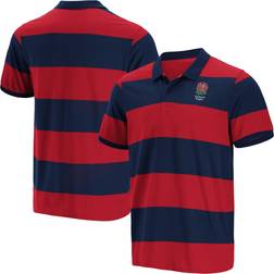 Fanatics Branded England Rugby Yarn Dye Short Sleeve Polo