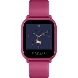 Radley Ladies Series 10 Dark Rose Silicone Strap Smart Watch