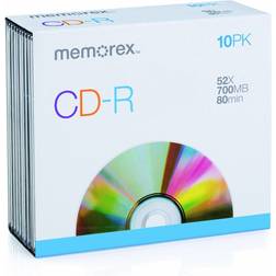 Memorex CD-R 52x 700MB - 10 Pack