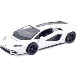 Ulysse Bil i metal Lamborghini Countach, hvid