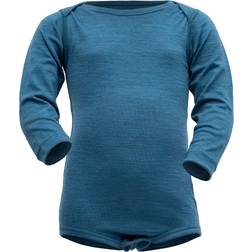 Devold Breeze Merino Baby Body - Blue Melange