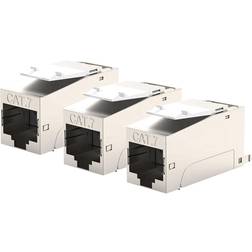 Luxus-Time CAT7 RJ45 FTP Modul Keystone Patchkabel LW-KJ117-C7S