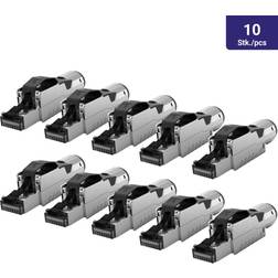 Luxus-Time 5x CAT8 Netzwerkstecker RJ45 AWG22