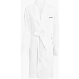 Calvin Klein Waffle Robe White