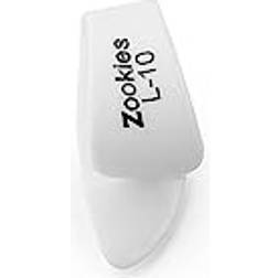 Dunlop Z9003L10 Zookies Thumbpicks Large 10-Degree Angle Pack of 12