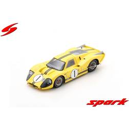 Spark Ford Gt40 Mk Iv N.1 Le Mans Test Day April 1967 Bruce Mc Laren 1:43