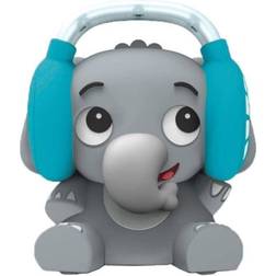 Baby Einstein Earl The Elephant Bluetooth Soother Sound Machine, Stream Music + Night Light