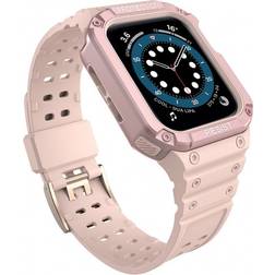 Hurtel Correa Carcasa Protectora Pulsera 42mm/44mm/45mm Series 7/6/5/4/3/2/Series SE - Pink