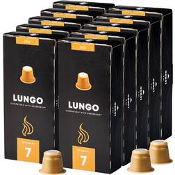Kaffekapslen Lungo Hverdagskaffe 100stk 10pak