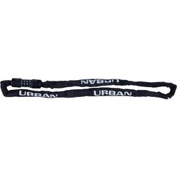 Urban Chain Lock Black With Code 3.5 x 900mm