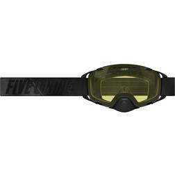 509 Snescooterbriller Aviator 2.0 Sort/Gul