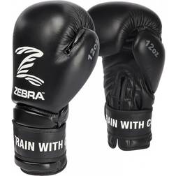 Zebra ATHLETICS: PERFORMANCE BOXNINGSHANDSKAR SVART 10oz