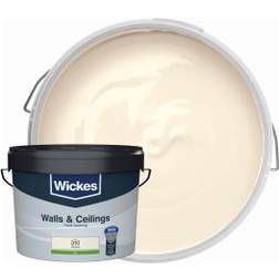 Wickes Vinyl Silk Emulsion Paint Magnolia