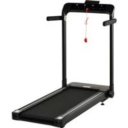 Homcom 600W Foldable Steel Motorised Treadmill Black