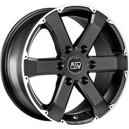 MSW 46 Alloy Wheels Set of 4 17 x 7.5 Inch ET30 6x114.30 PCD 66.1mm Centre Bore