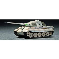 Trumpeter 07292 modellbyggsats King Tiger Porsche Turret w/Zimmererit