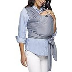 Moby Wrap Baby Sling Denim Stripes