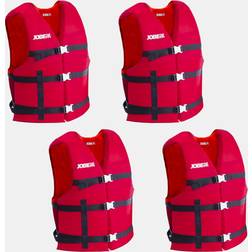 JoBe Seglarväst Universal Life Vest Package 50N Red, 4-pack, 50 kg