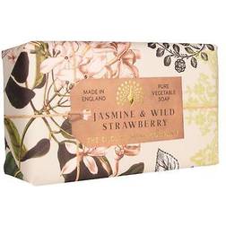 The English Soap Company Jasmine & Wild Strawberry Bar, Anniversary 200g.