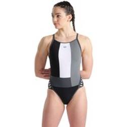 Arena Recycled Pool Swimsuit black/grey