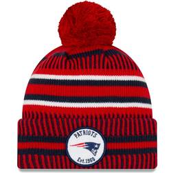 New Era Sideline Home 2019 Bobble Hat New England Patriots