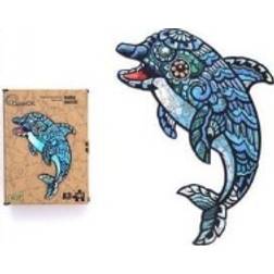 Maksik Wooden Puzzle Dolphin