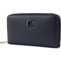 Mandarina Duck Mellow Leather Wallet FZP61 Dress Blue 0.6 Liter, Geldbörse