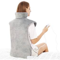 Mia Electric heating pad for back pain relief,neck&shoulders, fast-heat,6 heat level